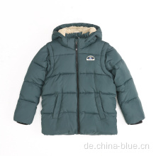 Abnehmbarer Ärmel Winter warme Jungen Jacke